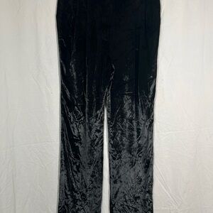 Adam Lippes Black Velvet Trousers